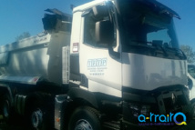 Marquage adhésif flotte de camions TFTP