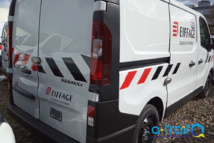 Flocage Renault Trafic Eiffage Énergie Systèmes
