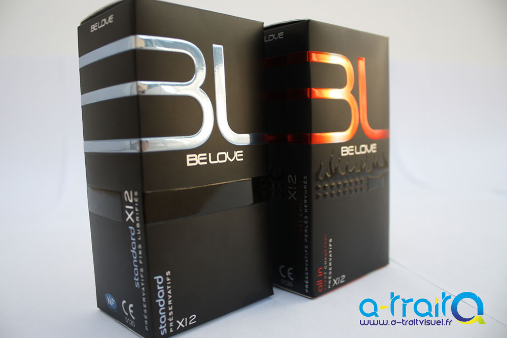 Packaging soft touch/vernis sélectif/argent à chaud