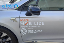 Adhésif logo Renault