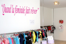 Décoration adhésive magasin
