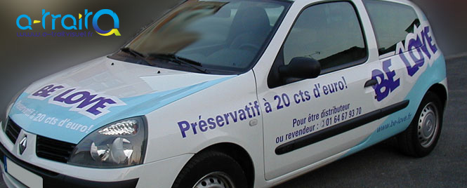 Flocage semi covering clio