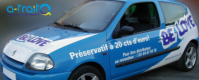 Flocage semi covering clio