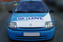 Flocage semi covering clio