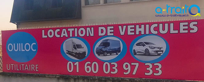 Impression panneau