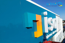 Enseigne lettres boitiers et découpées