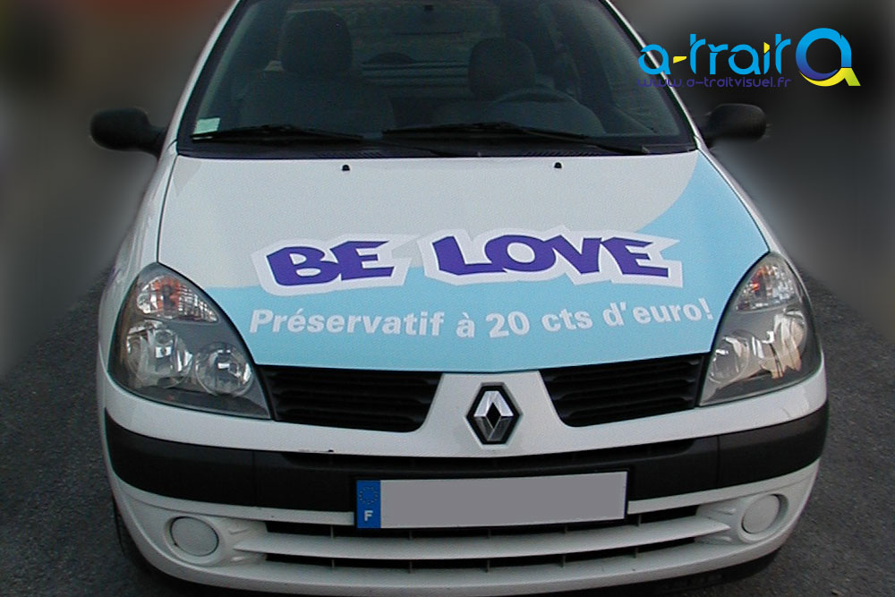 Flocage semi covering clio