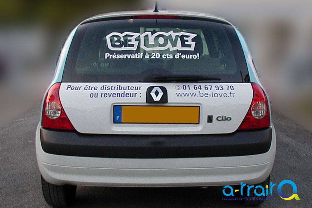 Flocage semi covering clio