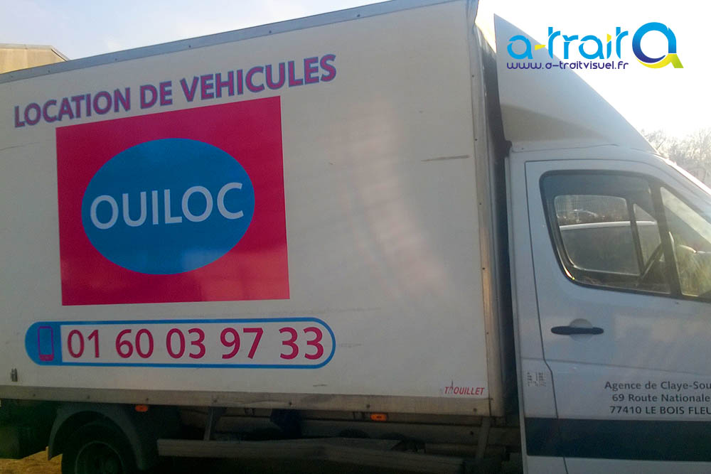 Marquage véhicule utilitaire
