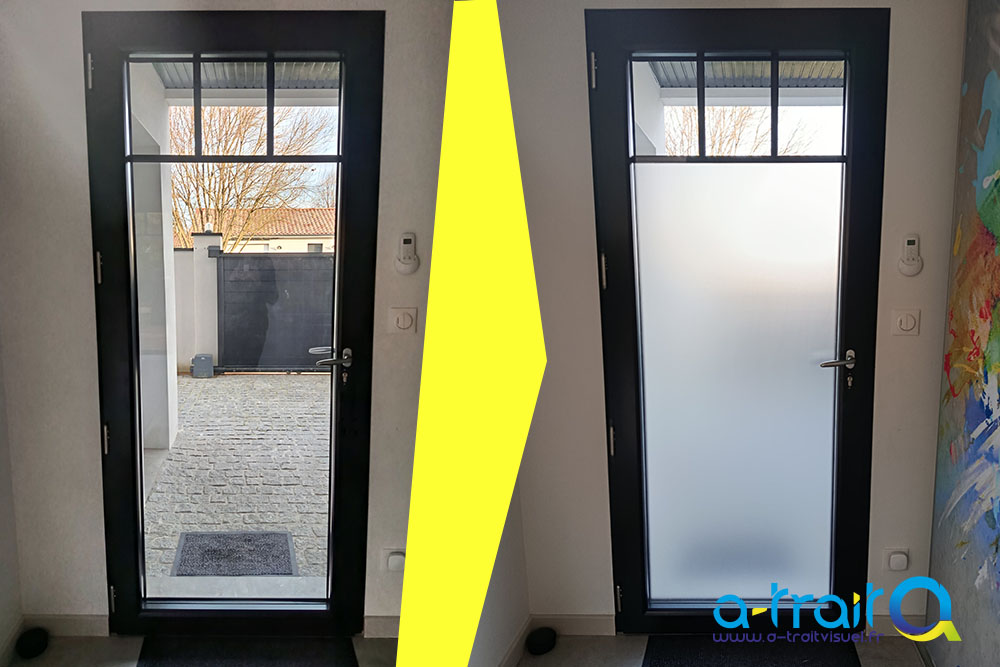 Film pour vitre dépoli