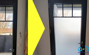 Film pour vitre dépoli