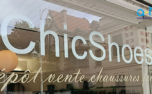 Publicité adhésive vitrine Arcachon