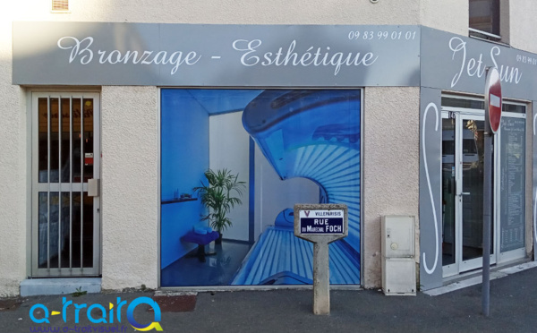 Flocage vitrine et enseigne