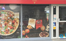 Vitrine adhésif micro-perforé, panneau tarifs
