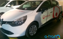 Marquage Véolia sur Renault Clio